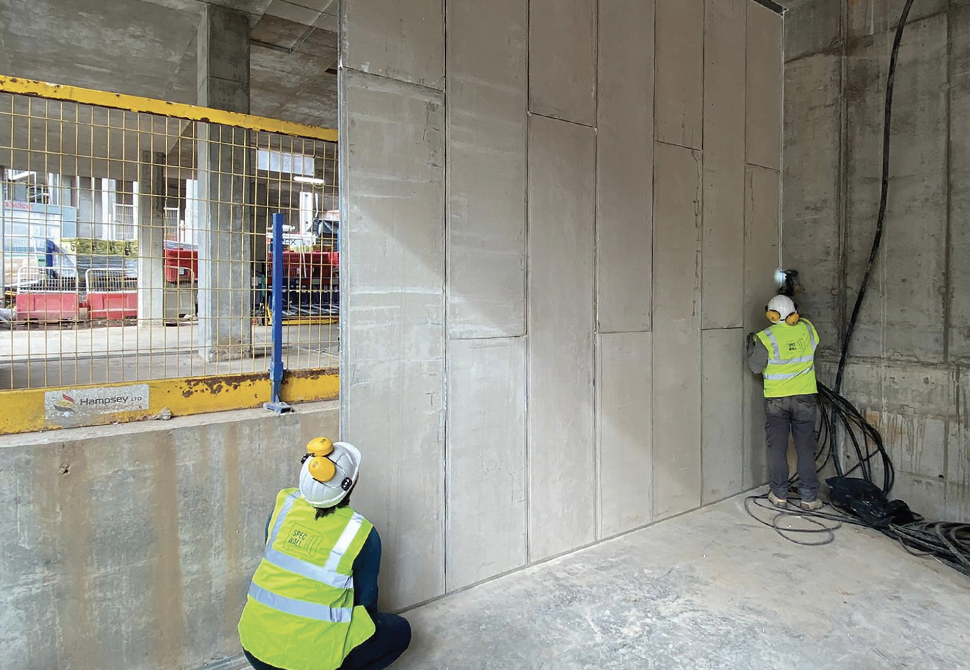 Specwall A1 fire rated panel launches to construction market