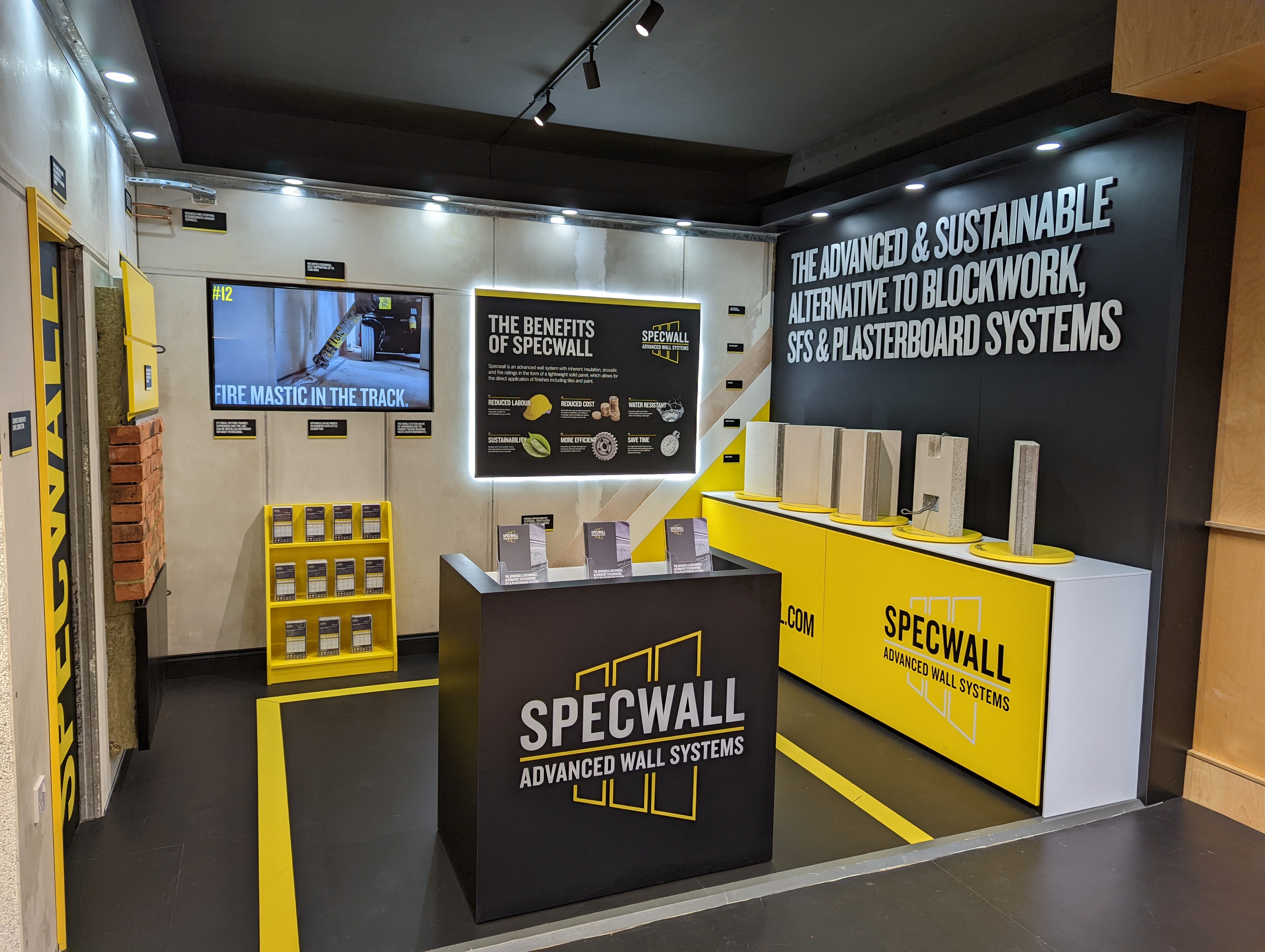 Specwall’s Southern showroom – the Building Centre