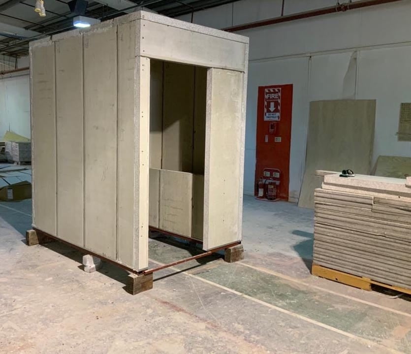 What are the advantages of modular bathroom pods?